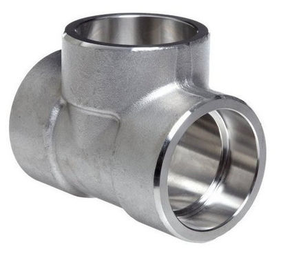 1/8 Nickel Alloy Fittings Butt Weld Tee MSS SP-43 MSS SP-95